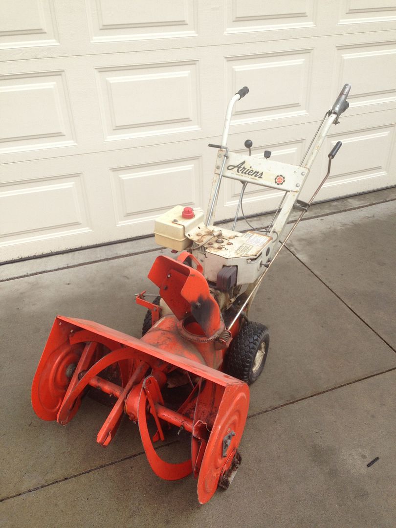 I got a Free Ariens 922010 Today - Snowblower Forum : Snow Blower Forums